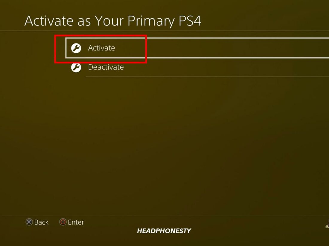 Activating PS4 for Remote Play