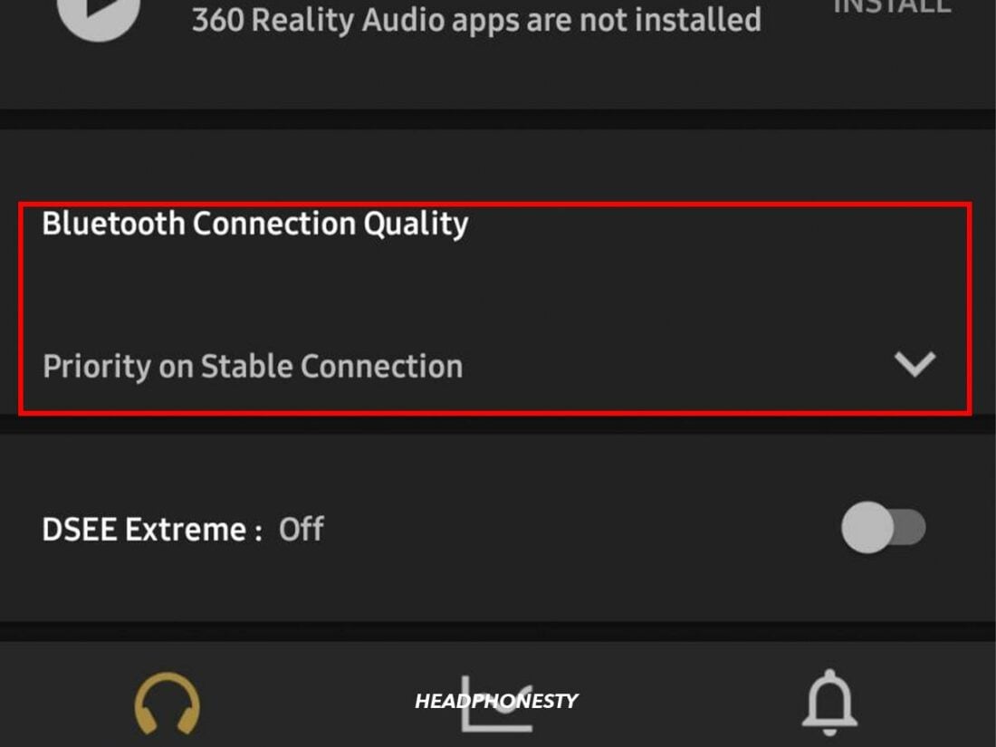 Bluetooth Connection quality