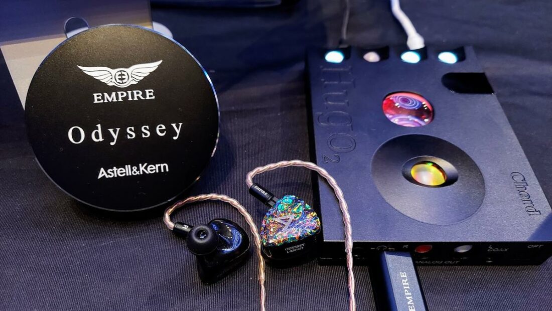 Astell&Kern and Empire Ears new, next-generation collaboration, the Odyssey, driven by Chord Hugo2.