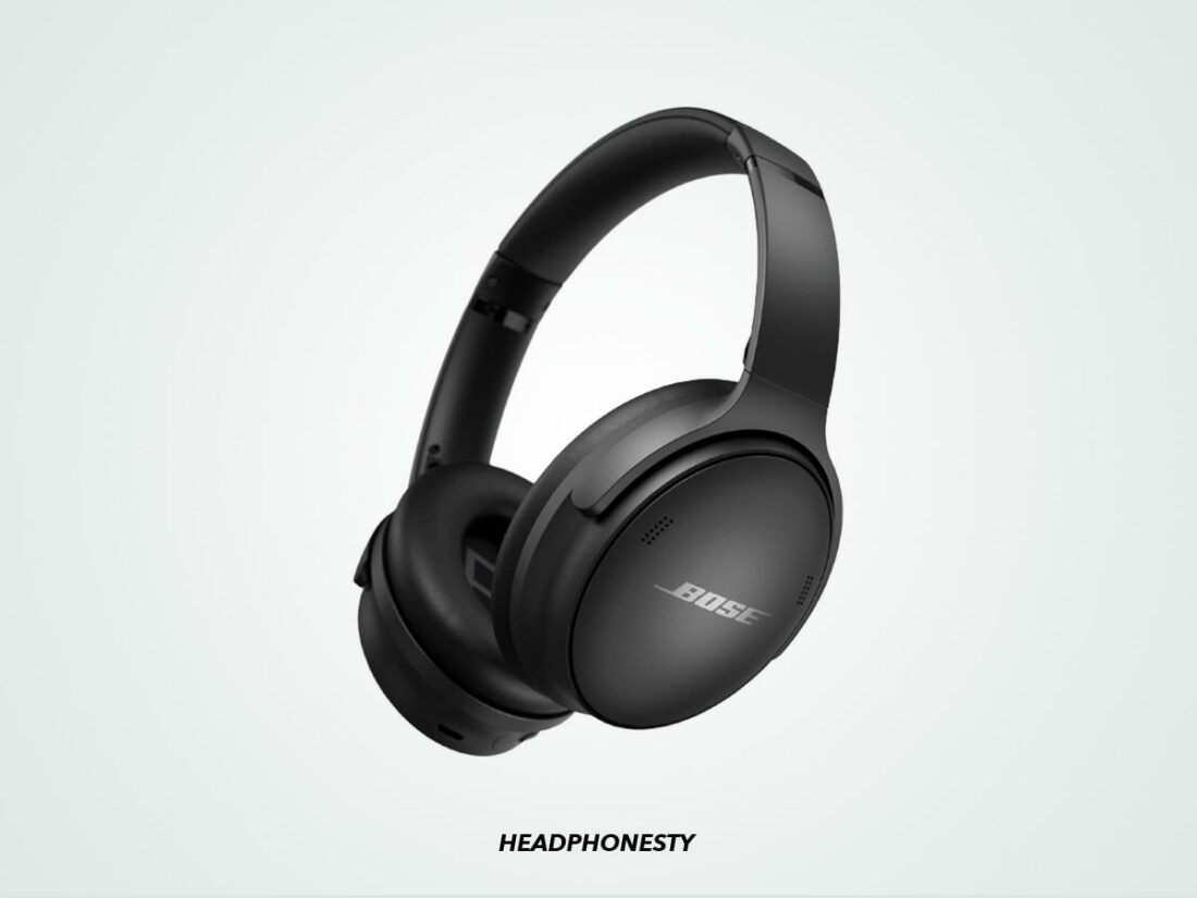 Close look at the Bose QuietComfort 45 (From: Amazon.com)