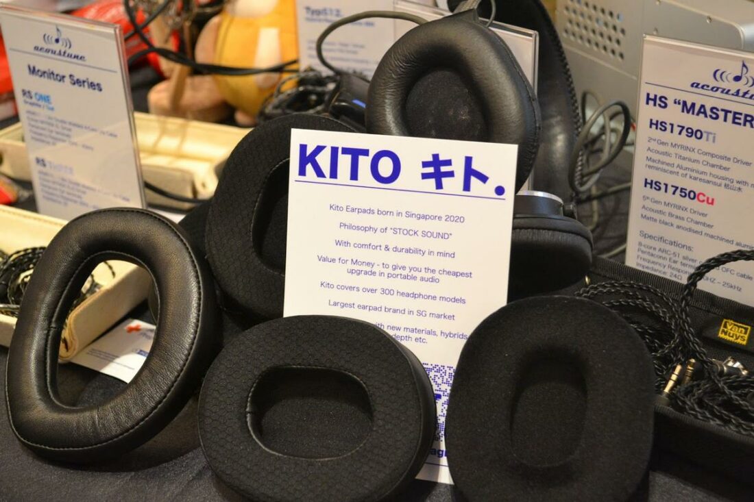 KITO's pads are estimated to cover more than 300 popular headphone models, with some sounding very close to the stock pads, while others are a bit more colored in terms of sound.