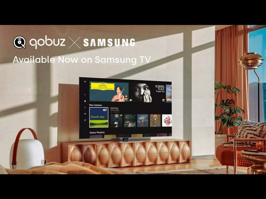 The Qobuz and Samsung collaboration (From: What HiFi)