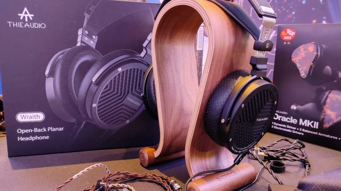 THIEAUDIO's new planar magnetic driver Wraith headphones..
