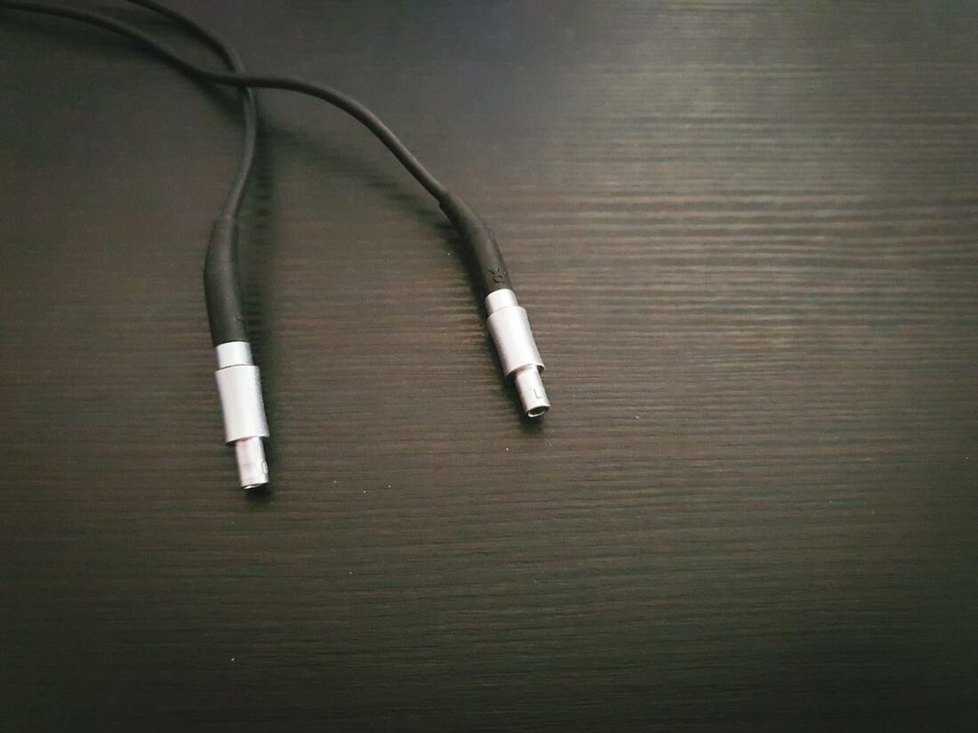 The ODA earcup connectors are okay, but the wires tend to twist up.