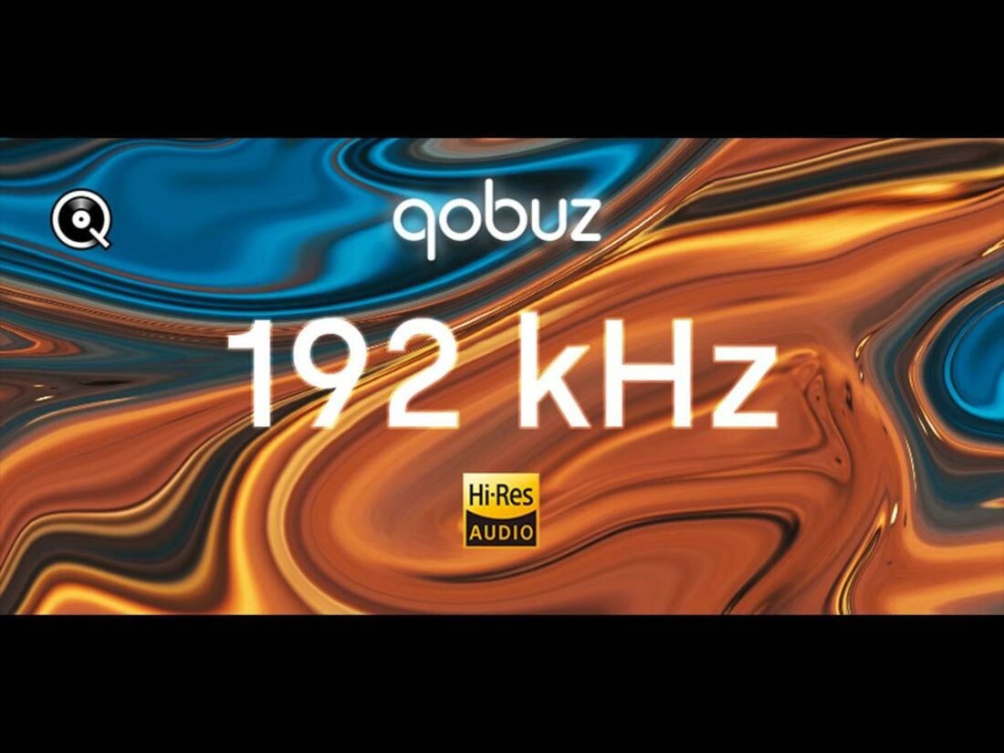 Qobuz's highest resolution audio quality, 192kHz (From: Qobuz)