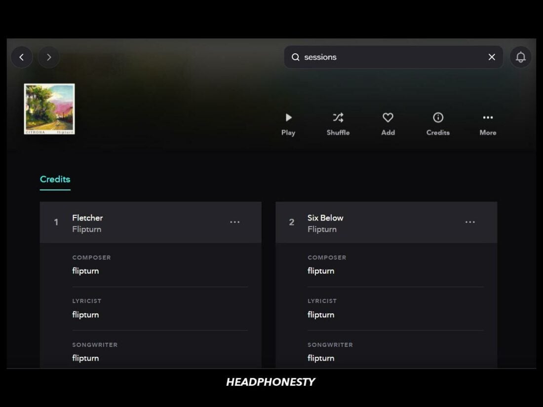 Tidal's Credits feature uncovers the contributors behind your favorite tracks.