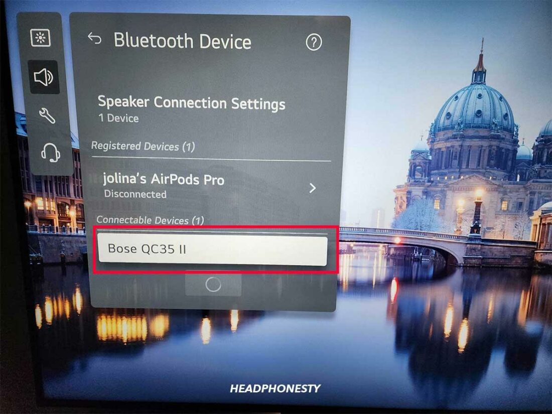 List of Bluetooth devices.