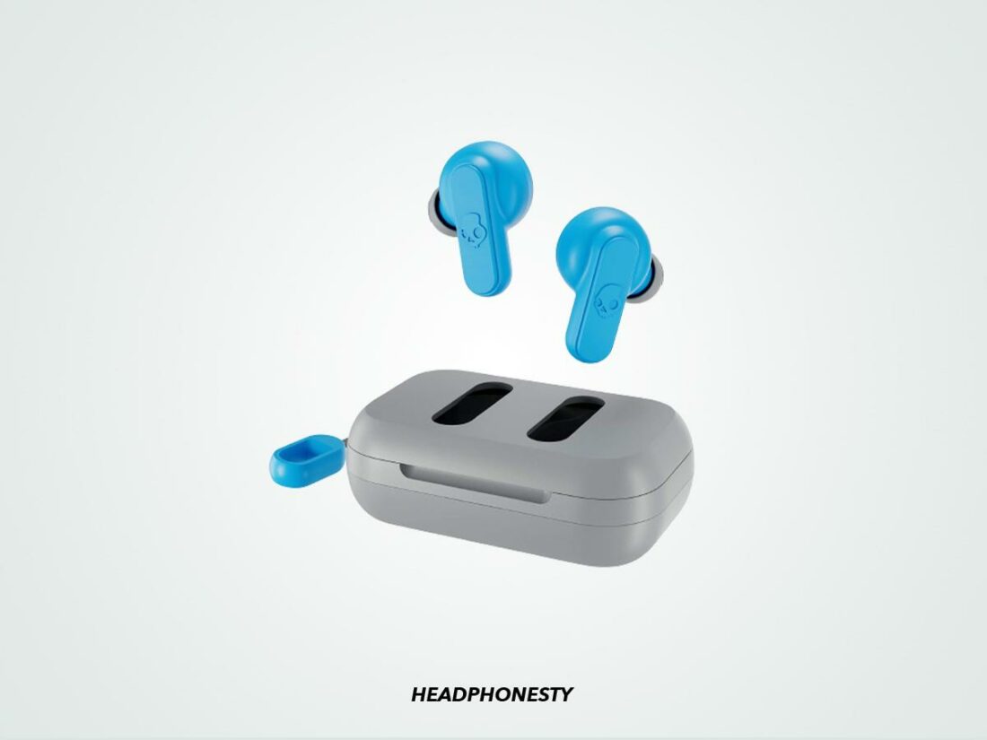 A closer look at the Skullcandy Dime 2 Earbuds. (From: Amazon)