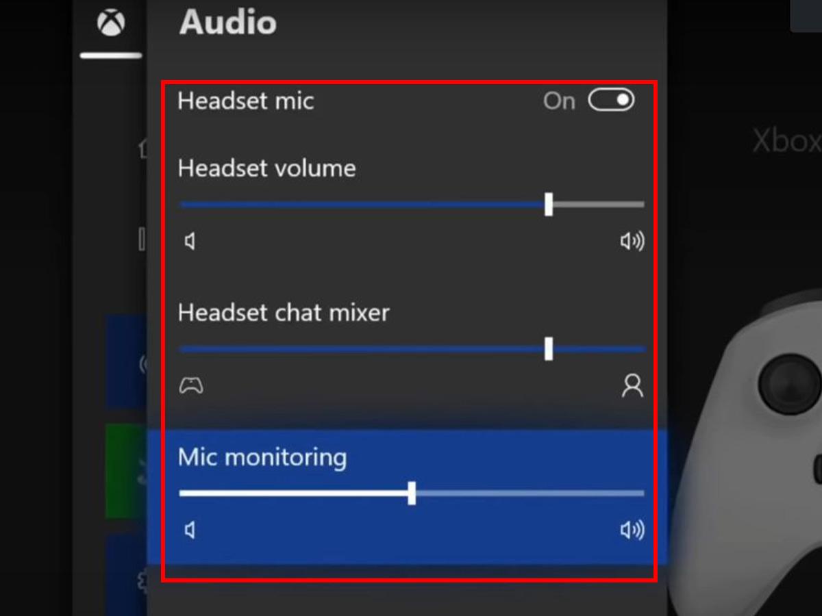 Audio settings. (From: Youtube/YourSixStudios)