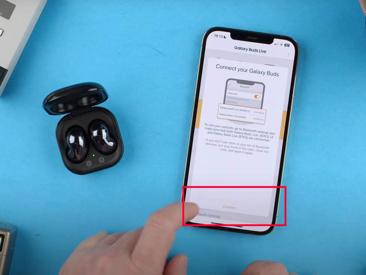 Tap Confirm. (From: Youtube/ Tech Crumbs)
