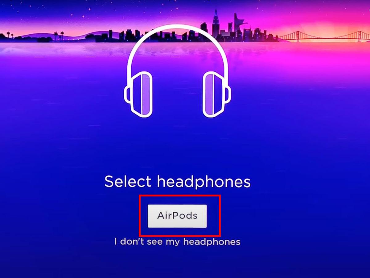 Select your AirPods. (From: Youtube/How To Tech)