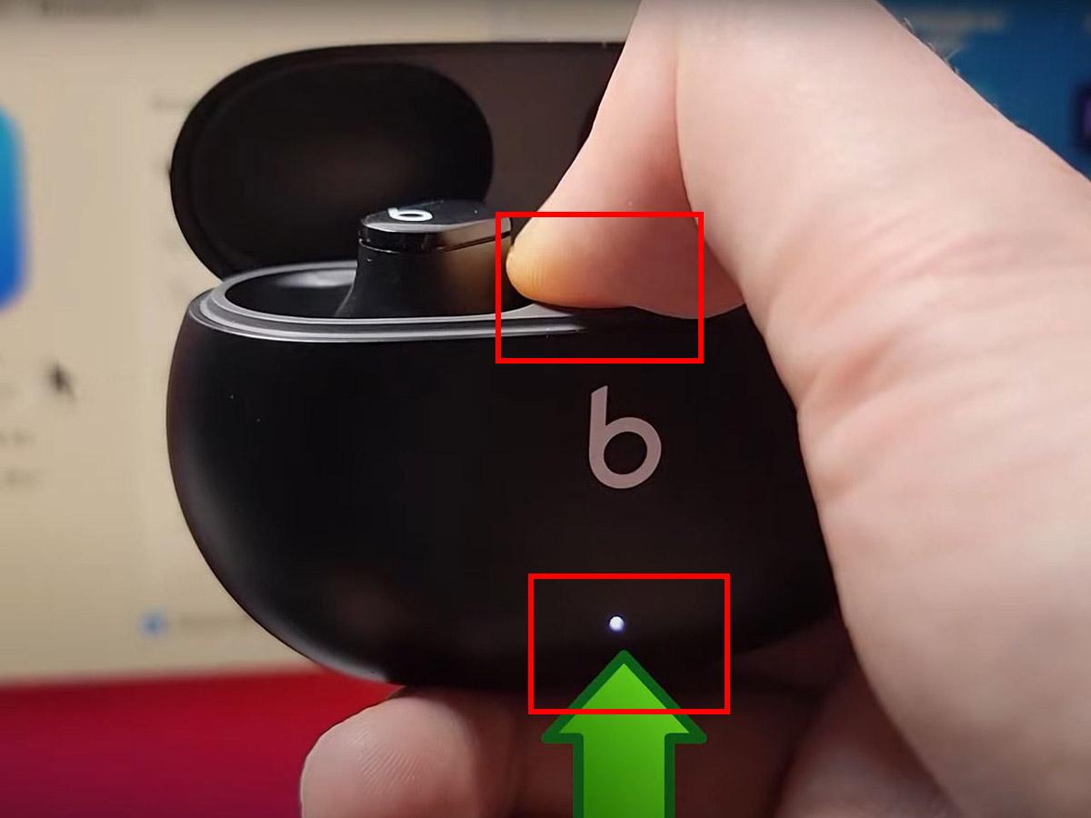 Press and hold the system button until the light indicator starts blinking. (From: Youtube/Tech Tips)