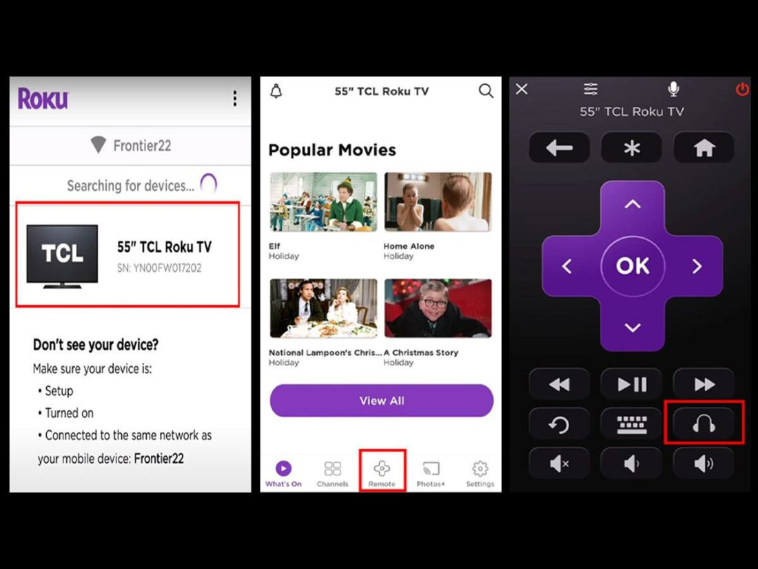 Steps on how to Connect AirPods to Roku TV.
