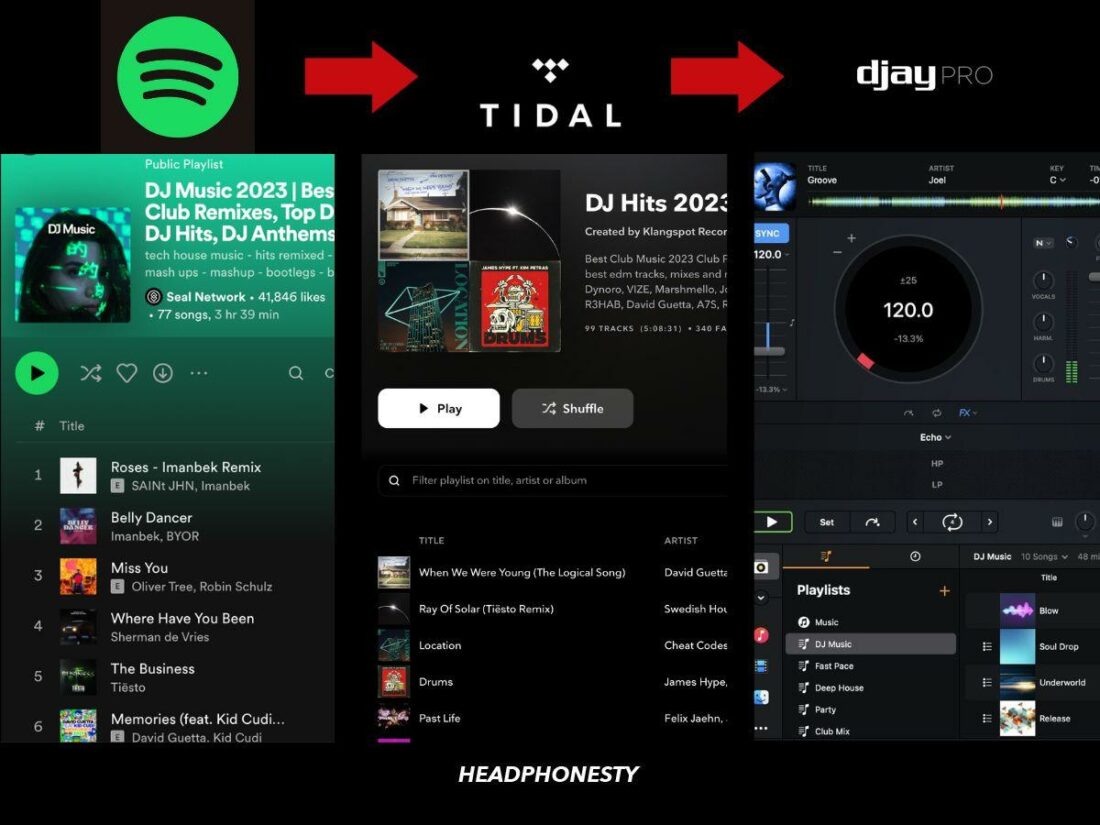 How to DJ with 3rd-party apps using Spotify, Tidal, and DJayPro