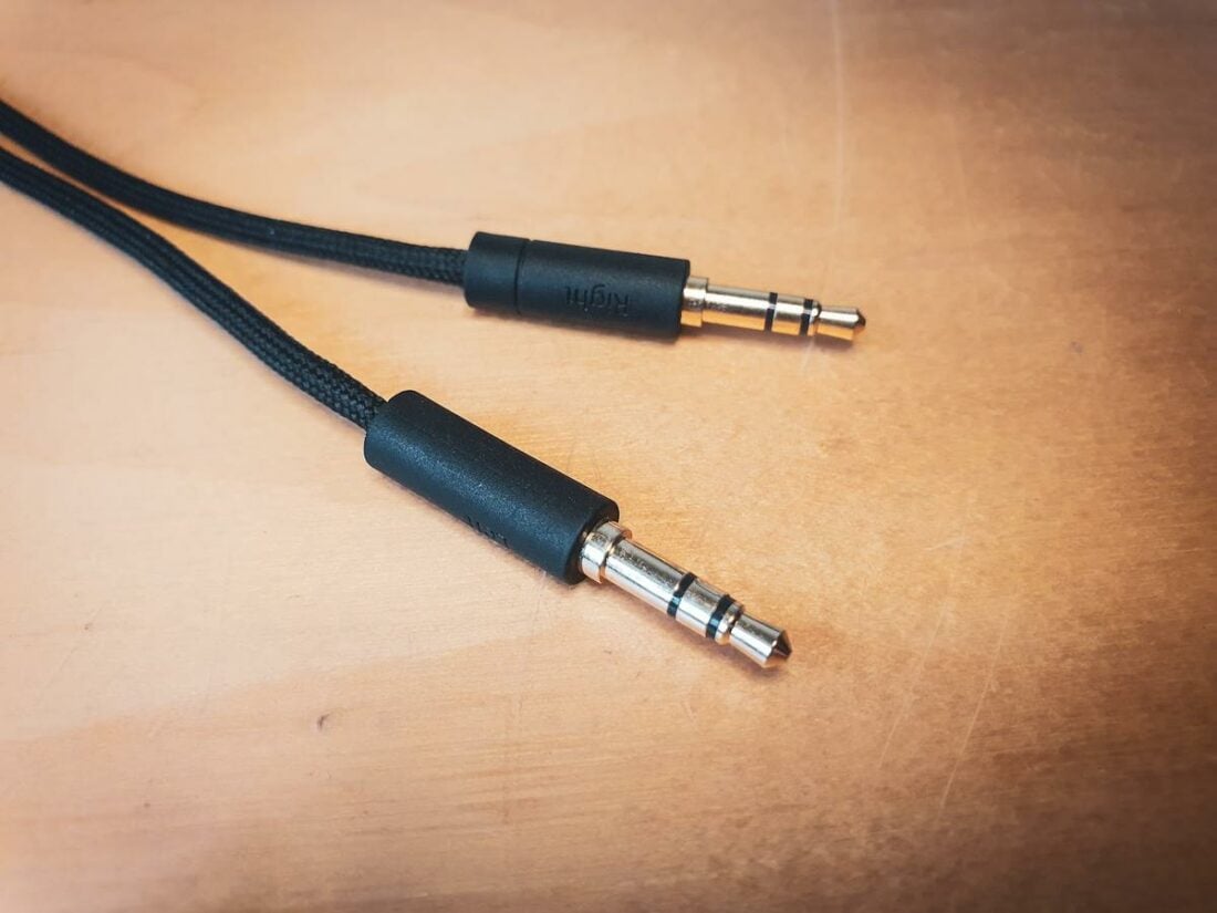The TRS input jacks are 3.5mm therefore crafting your own cables should be pretty easy.