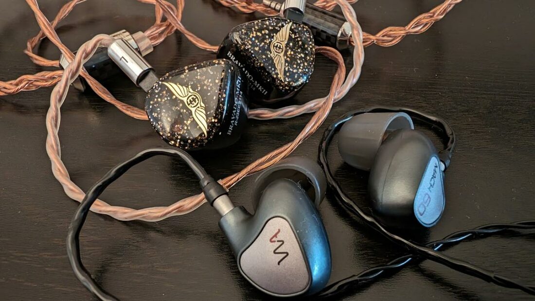 The Empire Ears Bravado MKII are almost polar opposites of the Westone Mach series IEMs.