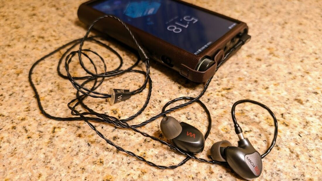 The MACH 60, with the exceptional and similarly priced FiiO M15S. The FiiO is a great value, the Westone are not.