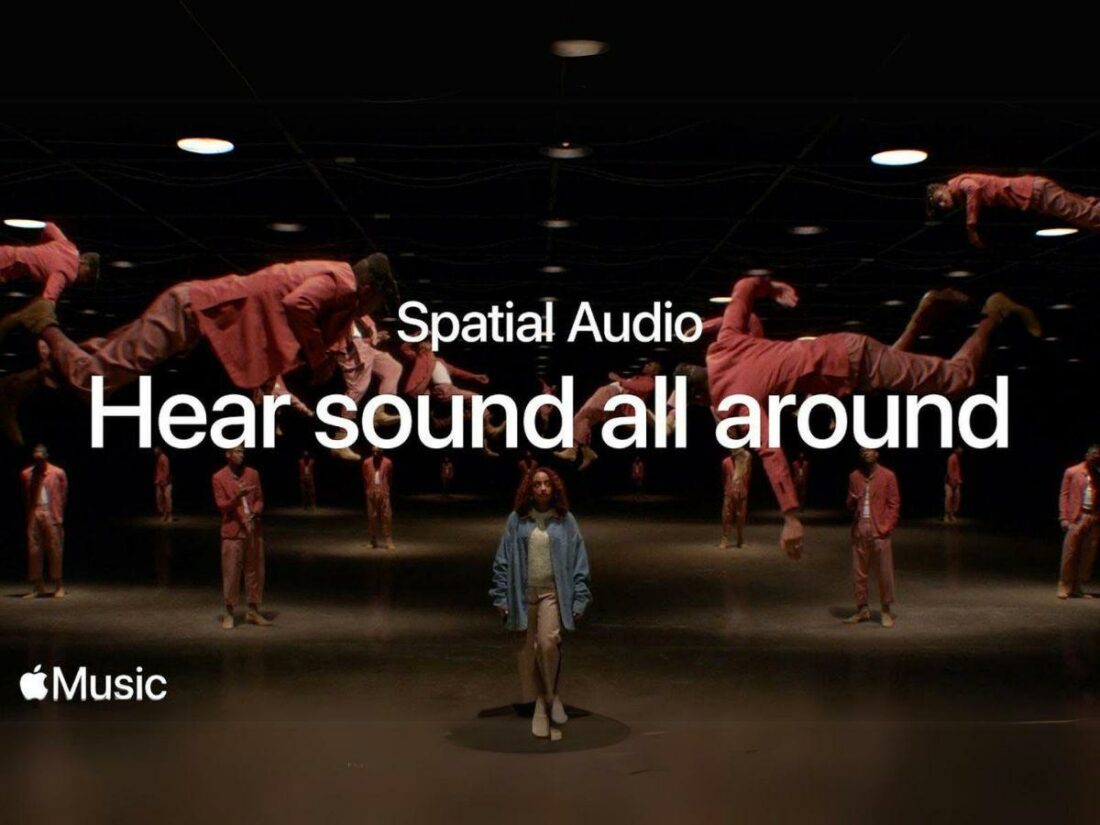Visual representation of Apple Music's Spatial Audio feature (From: Apple Music)