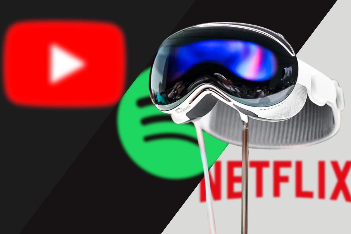 Youtube, Spotify, and Netflix don't plan on creating apps for Apple Vision Pro