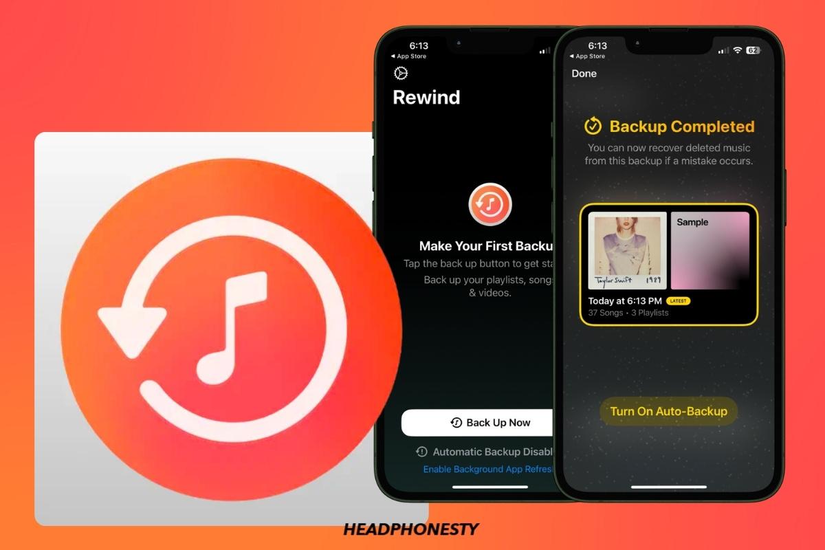 Rewind helps backup Apple Music songs and playlists so you'll stop losing them
