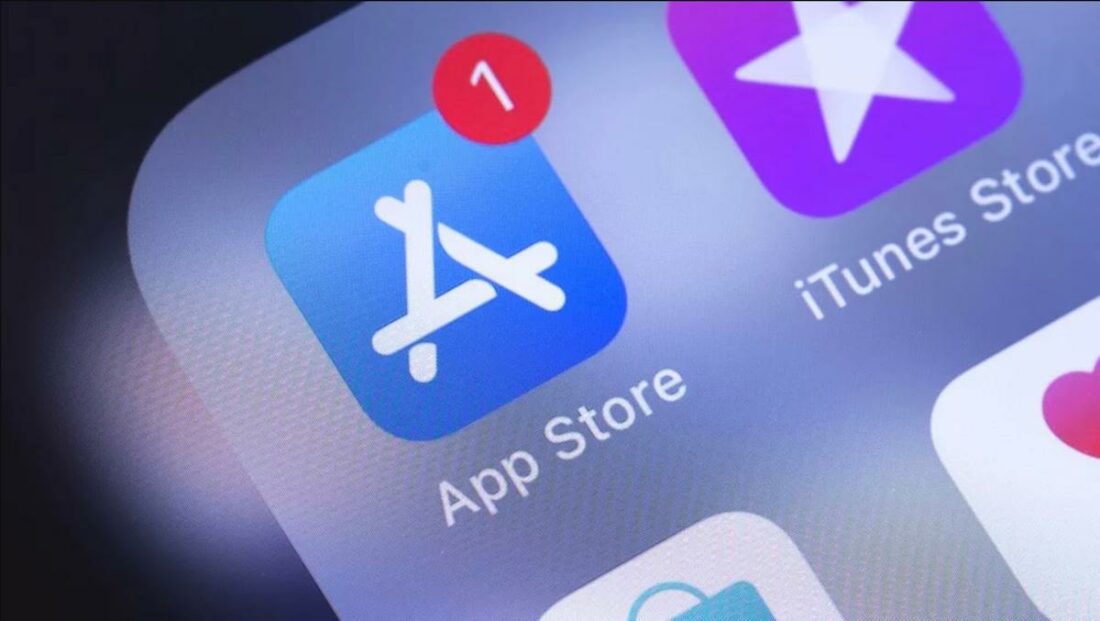 App Store icon on an iPhone.