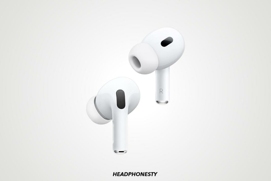 Close look at the Apple AirPods Pro 2 (From: Amazon)