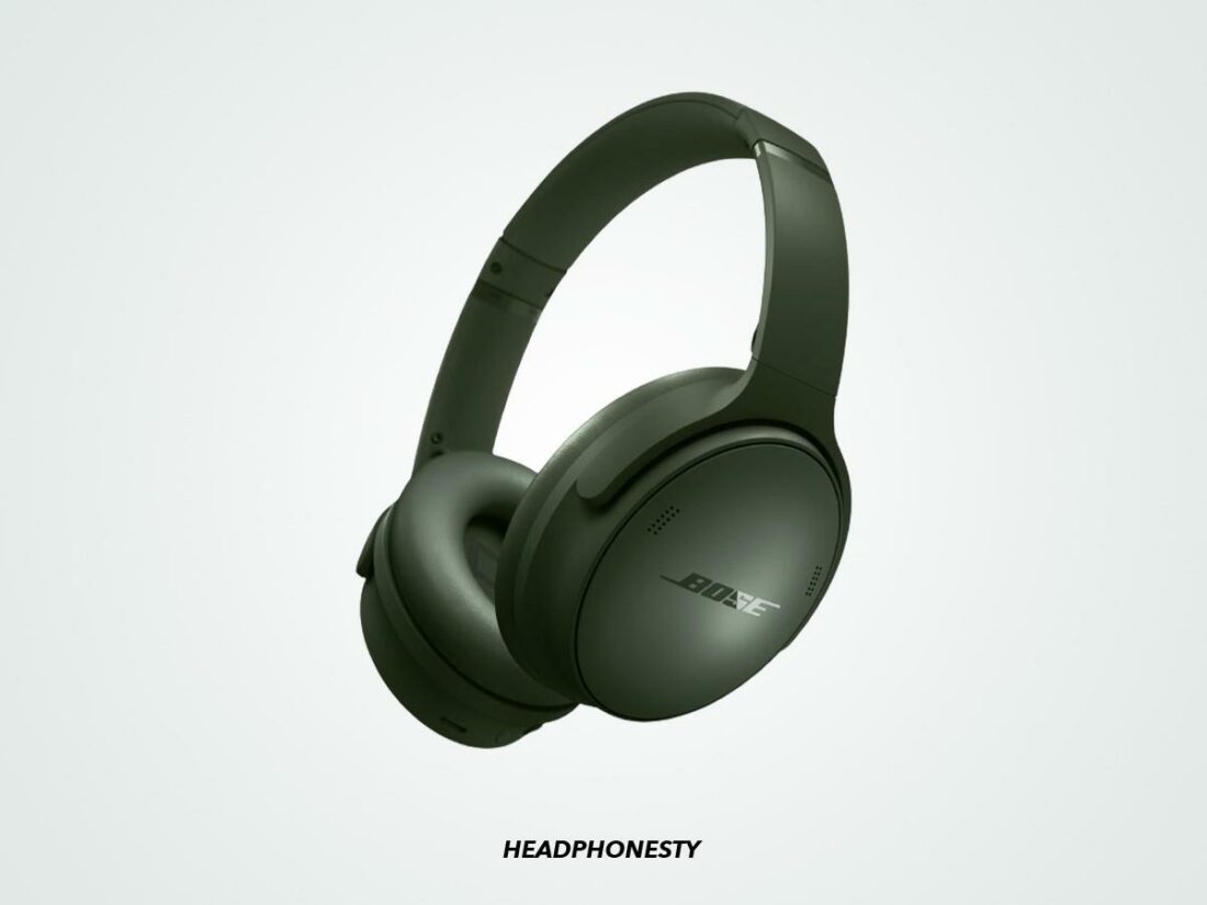 Close look at the Bose QuietComfort. (From: Amazon)