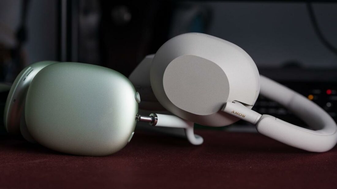The AirPods Max are more unique in terms of style but the Sony WH-1000XM5 are more practical. (From: Kazi)