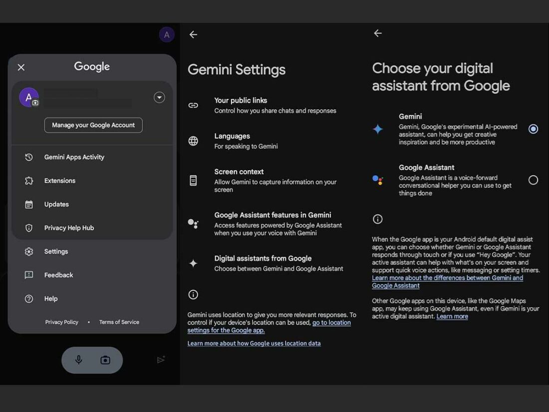 How to switch to Gemini from Google Assistant on Android