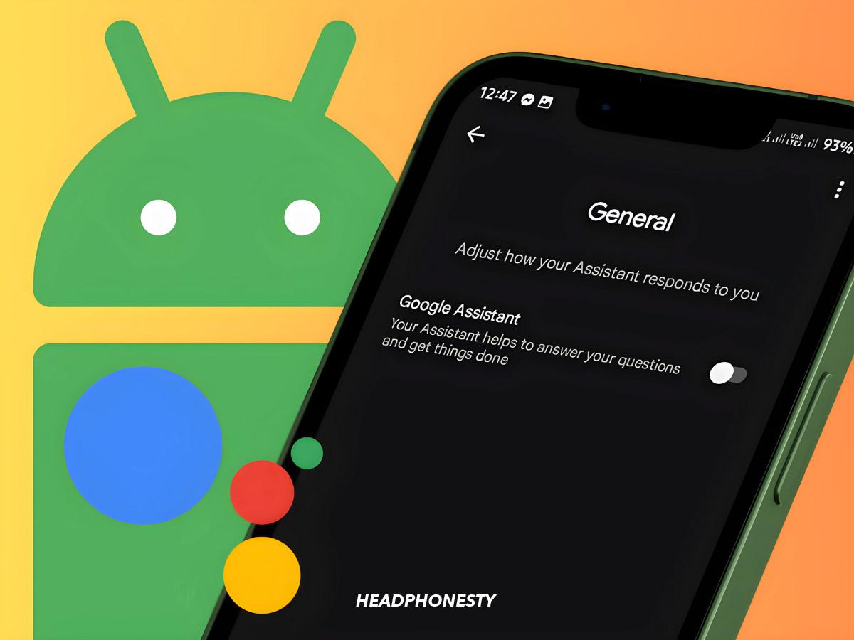 You can toggle Google Assistant off in a couple of easy ways.