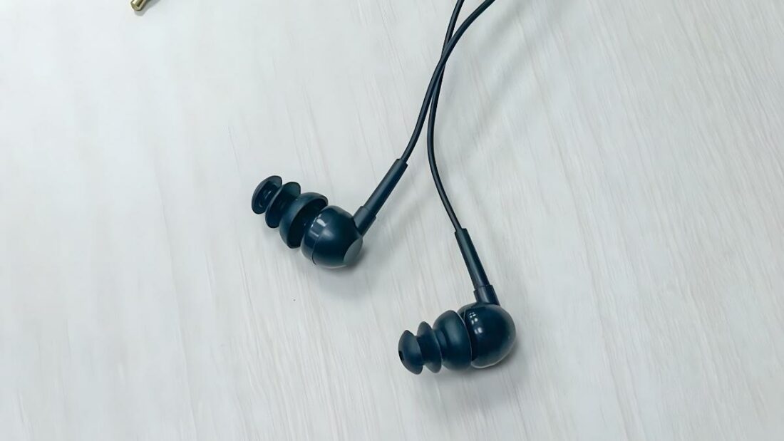 The flanged ear tip option that the earbuds come with. (From: Josh Geronimo)