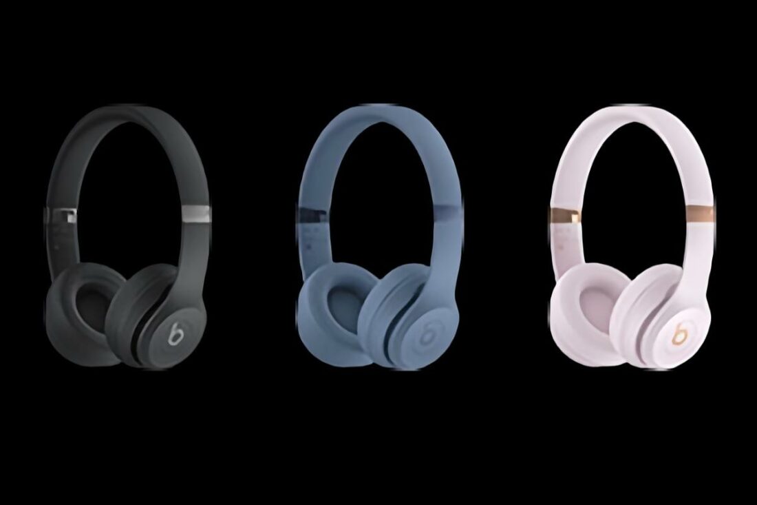 The possible colors of the upcoming Beats Solo4, based on the RC notes. (From: Apple)