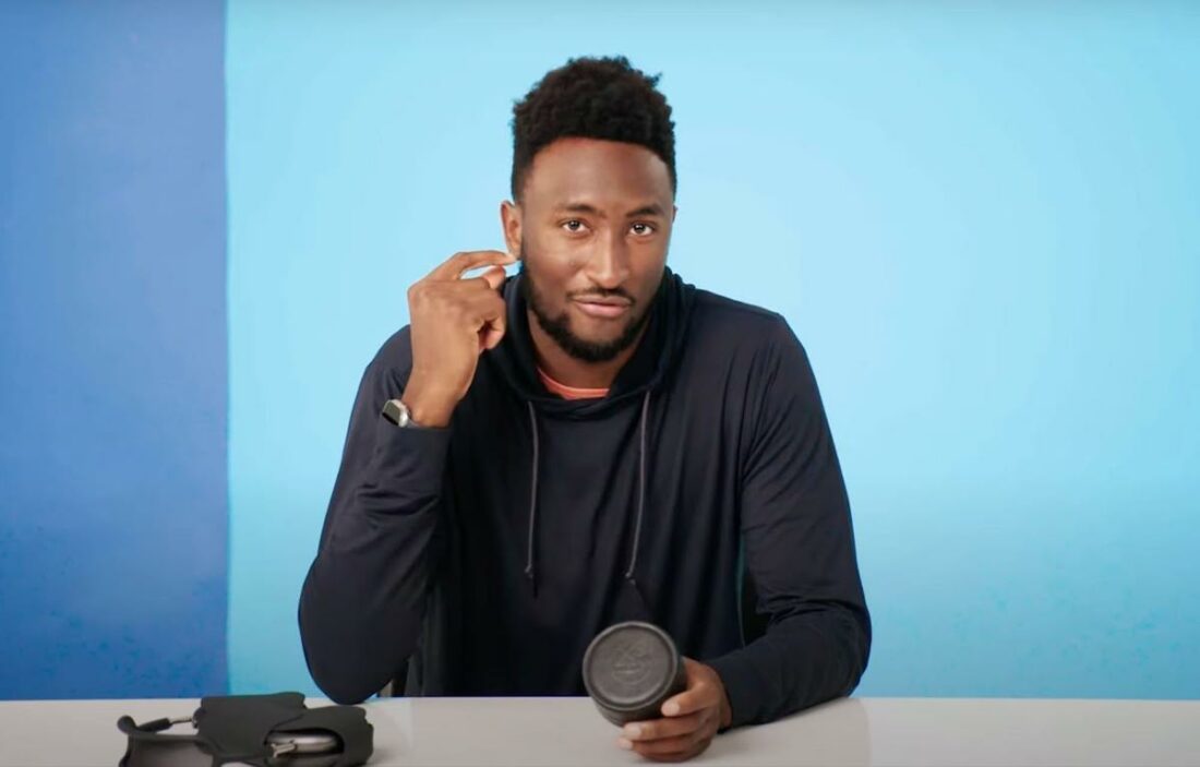 MKBHD likes how the 64 Audio Volür helps with his video and audio editing. (From: GQ)