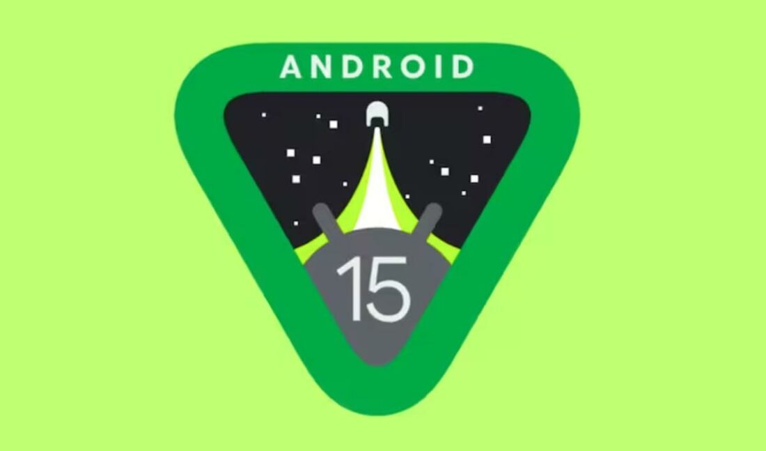Android 15 logo. (From: Google)