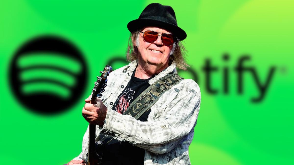 Neil Young reluctantly ends his two-year protest against Spotify.