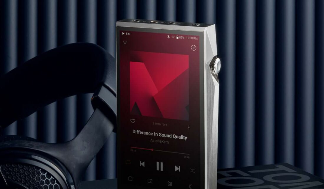 A close look at the steel body with silver plating of the SP3000T (From: Astell&Kern)