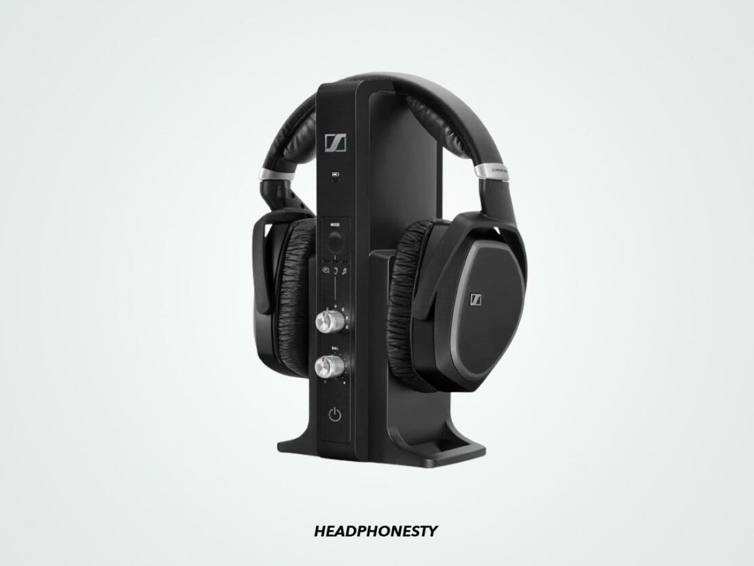 Close look at the Sennheiser RS 195. (From: Amazon)