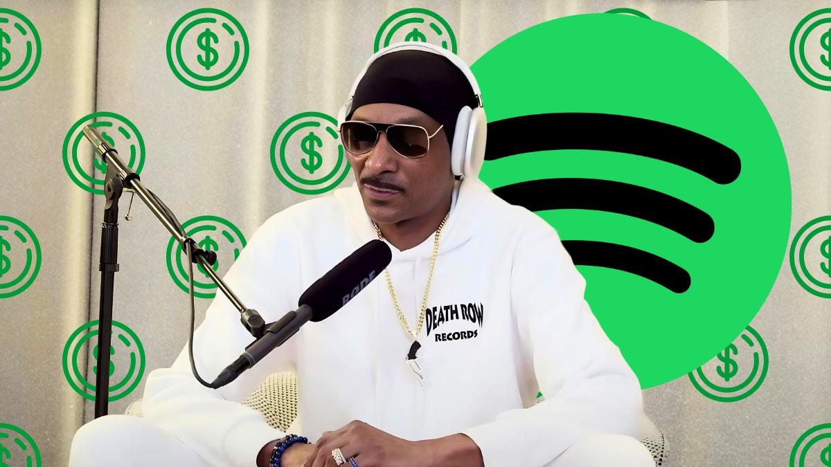 Snoop Dogg didn't earn as much money for 1 Billion streams on Spotify as you may have thought.