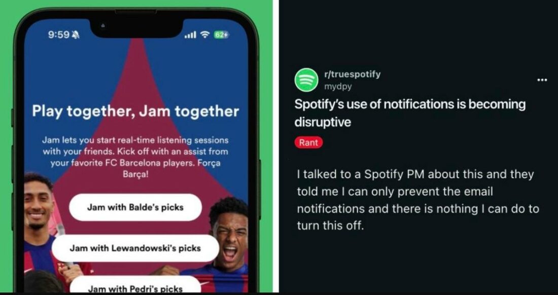 Other users have also complained about Spotify's disruptive ads that show up even for Premium users.