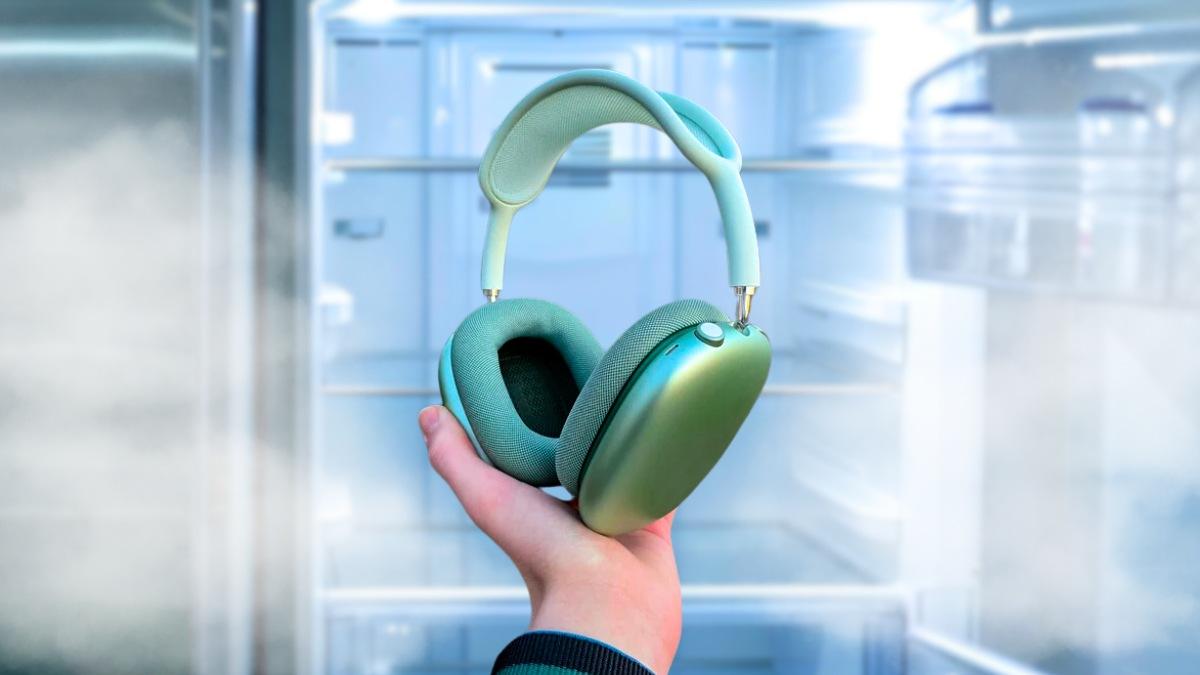 Placing the AirPods Max on the fridge can revive dead or dying headphones, at least according to some users.