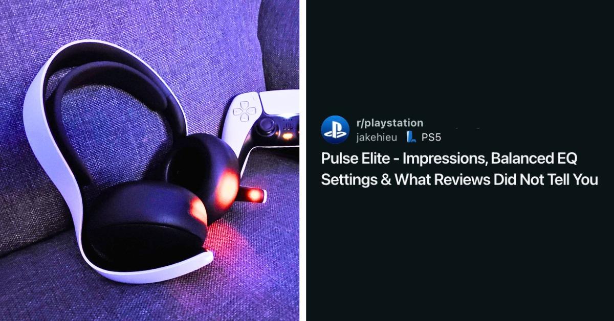 This gamer isn't too pleased with the Pulse Elite.