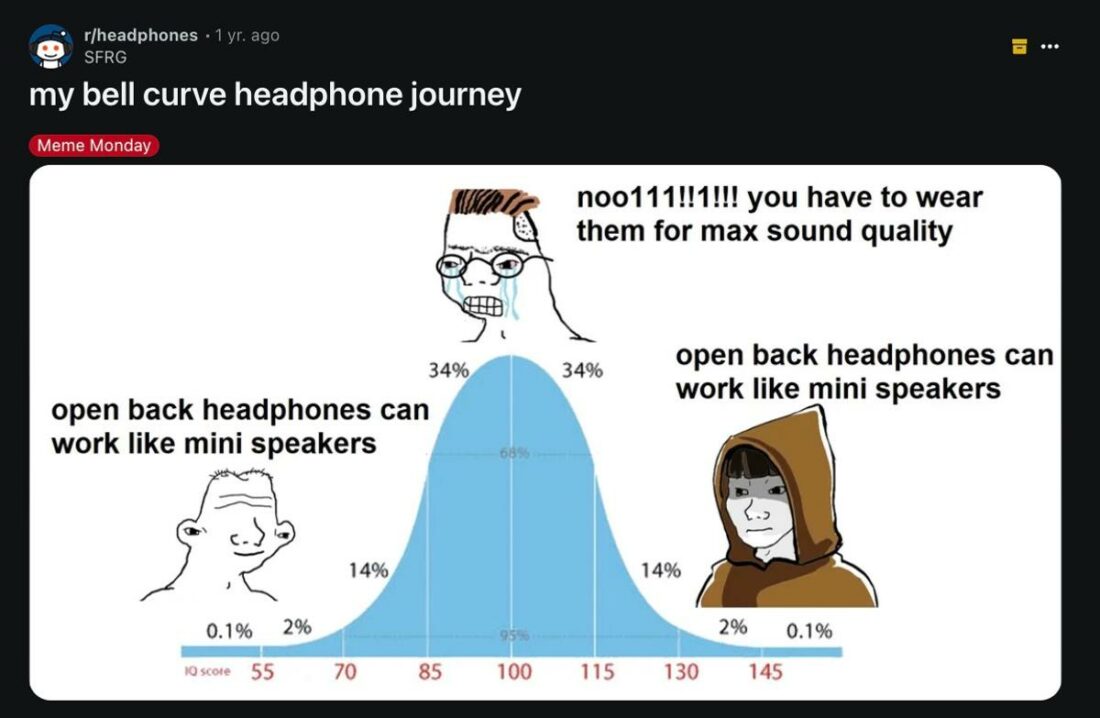 A meme that many audiophiles who has been in the hobby for years can relate with. (From: Reddit)