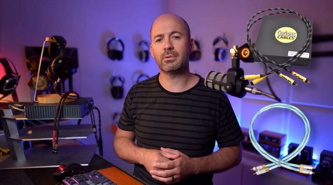 Passion for Sound said the sound quality got better with certain cables. (From: Passion for Sound/YouTube)