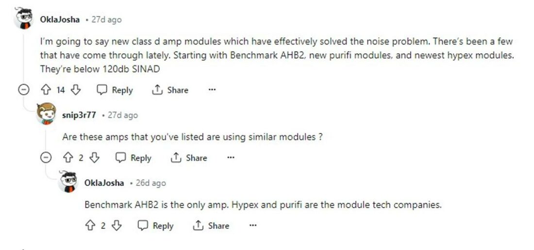 The power amplifier tech has evolved quite a lot in the last 20 years. (From Reddit)