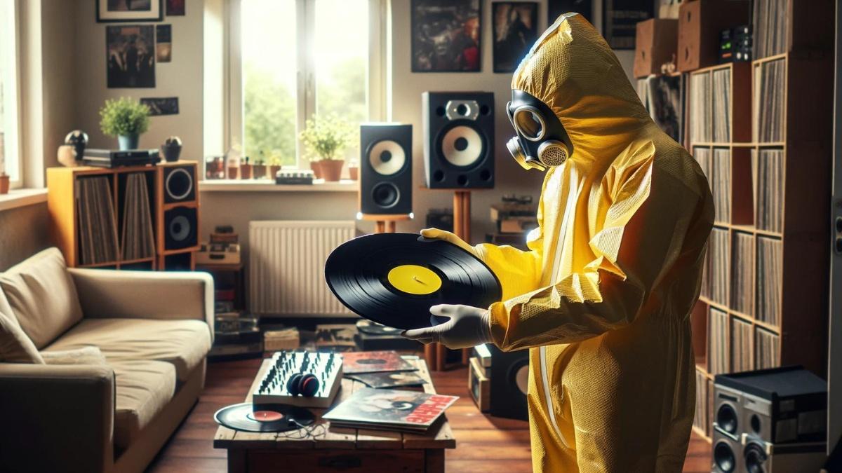 Is using vinyl records a health hazard? This teen thinks so.
