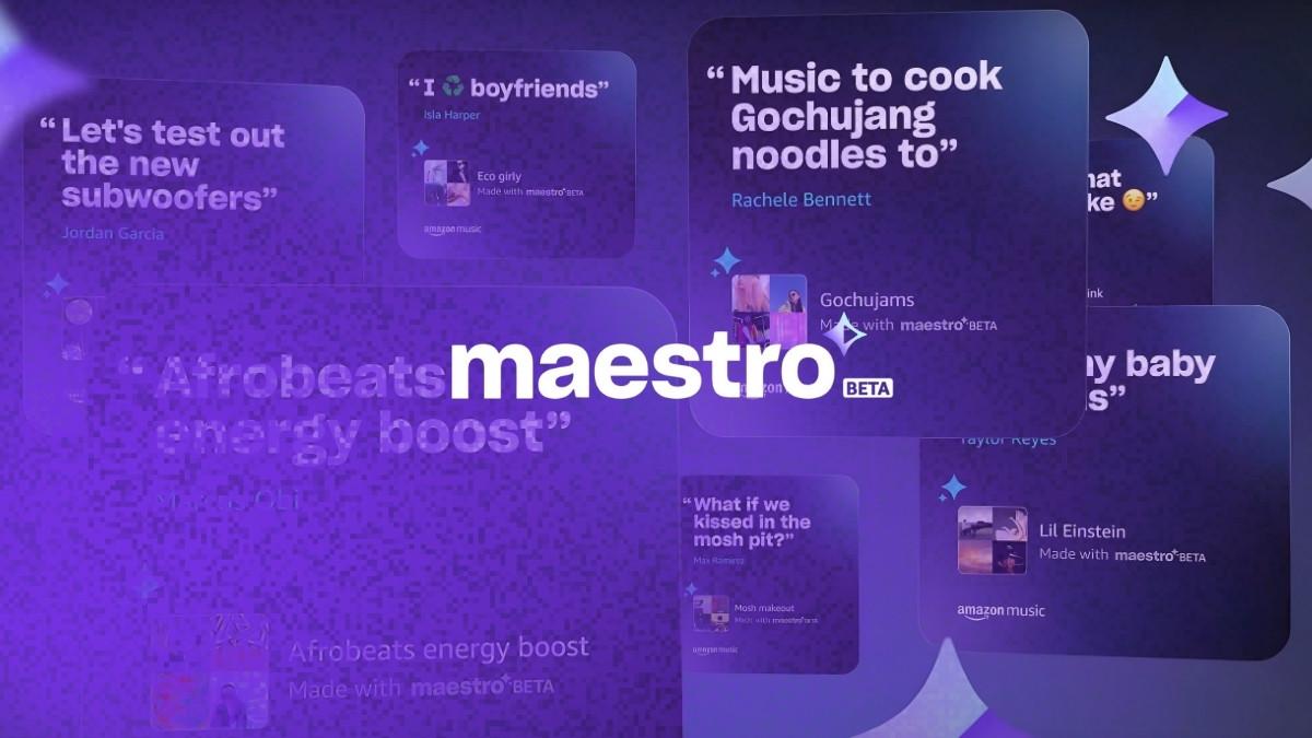 Amazon Maestro has a lot in common with Spotify's AI Playlists.