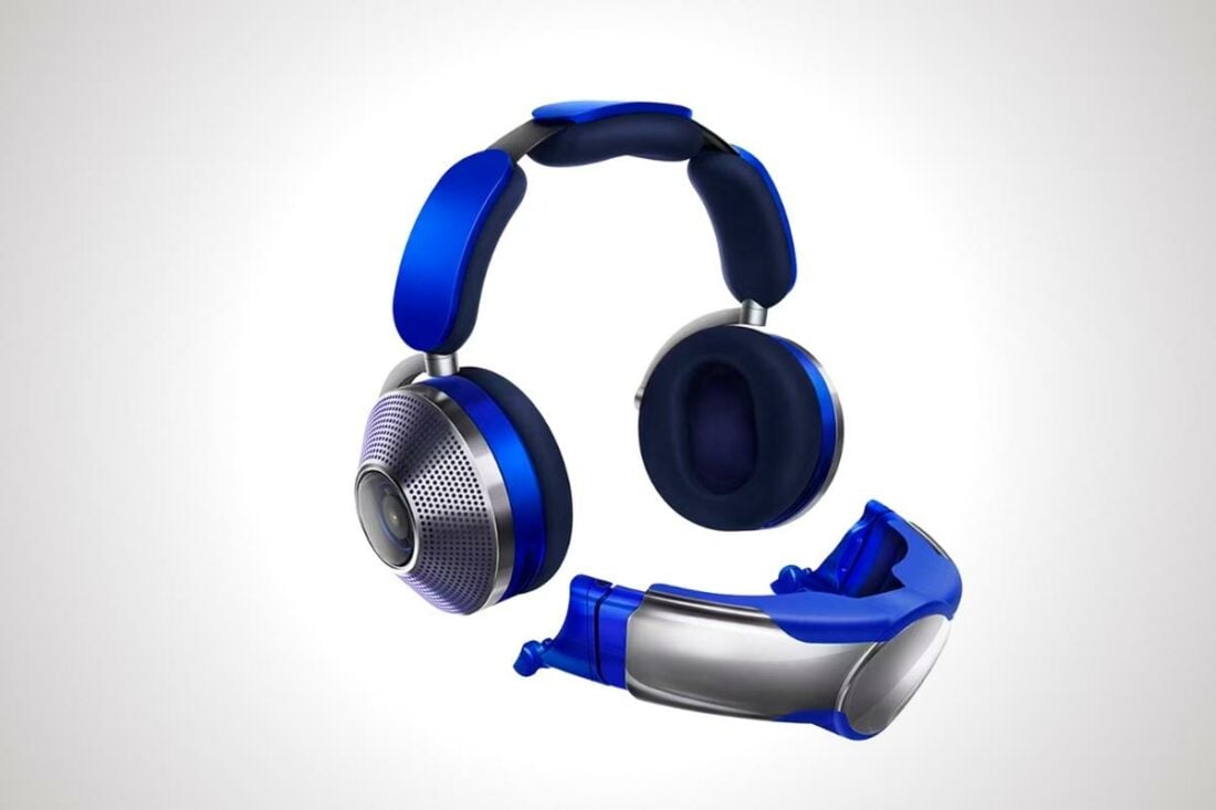 Close look at the Dyson Zone headphones (From: Dyson)