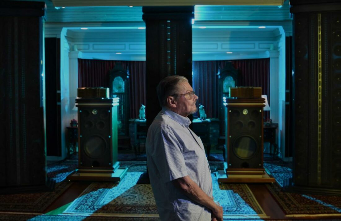 Fritz built a special room in his house that looked like a concert hall. (From: Matt McClain/The Washington Post)
