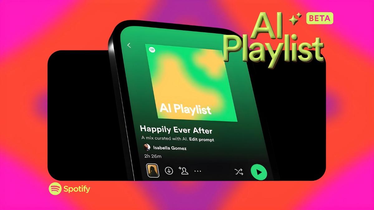 Spotify launches AI Playlists.