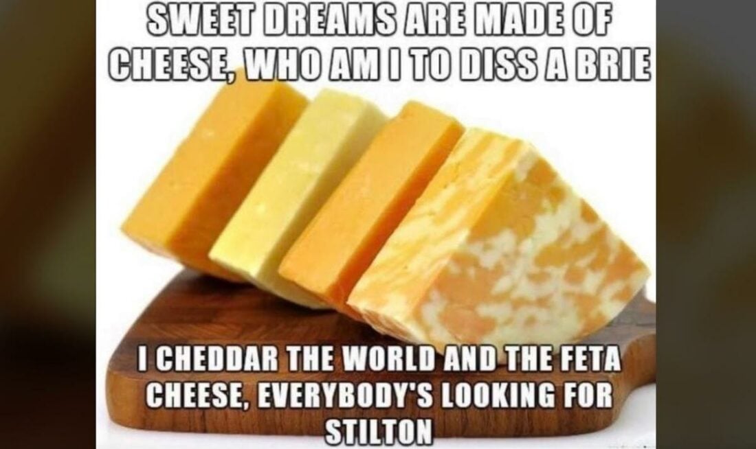 An ode to cheese.